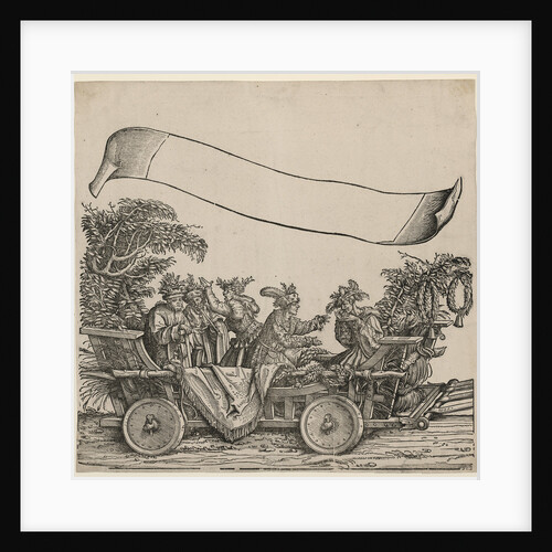 Natural Fools (The Triumphal Procession of the Emperor Maximilian I), ca 1515 by Hans Burgkmair the Elder