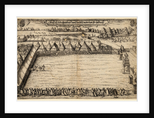 The Crossbow Archers in Munich, 1599 by Alexander Mair