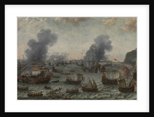 The Battle of Gibraltar, 25 April 1607, c. 1617 by Adam Willaerts