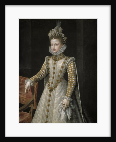 The Infanta Isabel Clara Eugenia, 1579 by Alonso Sánchez Coello
