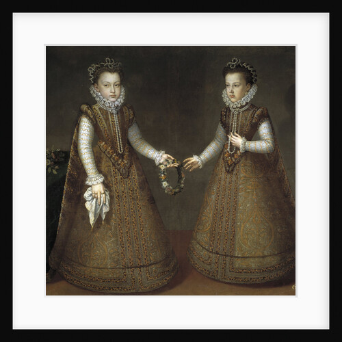 The Infantas Isabel Clara Eugenia and Catherine Michelle of Spain, ca. 1575 by Alonso Sánchez Coello