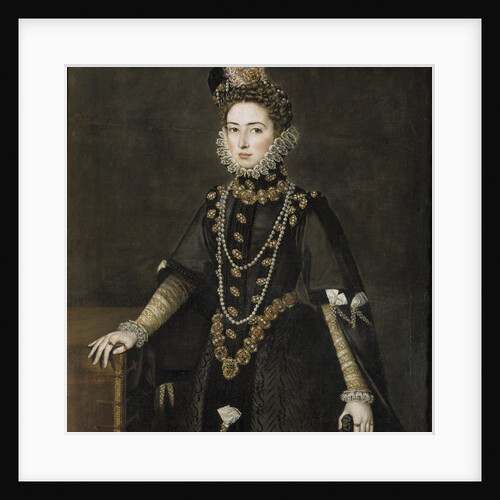Portrait of the Infanta Catherine Michelle of Spain, 1584-1585 by Alonso Sánchez Coello