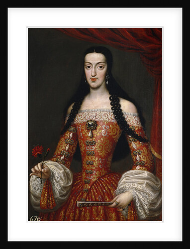 Marie Louise of Orléans, Queen of Spain, ca 1679 by José García Hidalgo