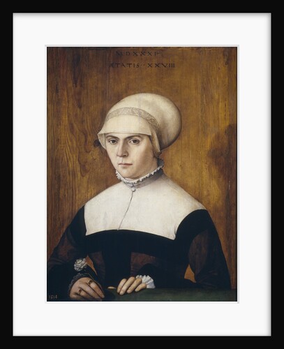 The wife of Jörg Zörer, at the age of 28, 1531 by Christoph Amberger