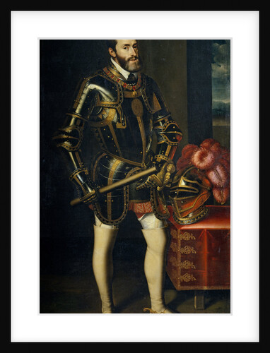 Portrait of Charles V of Spain, 1605 by Juán Pantoja de la Cruz