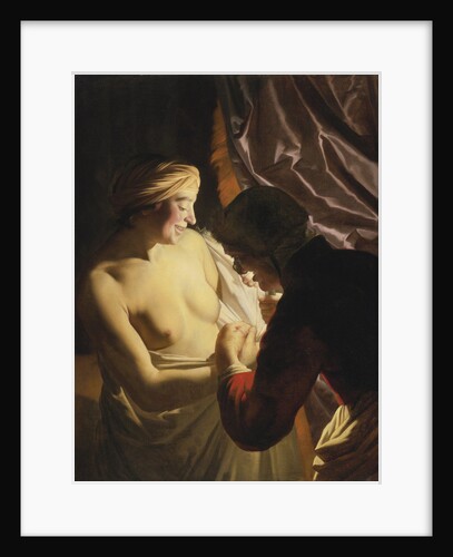 The Flea Hunt, c. 1620 by Gerrit van Honthorst