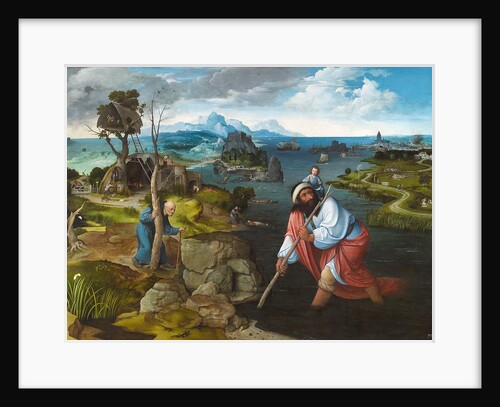 Landscape with Saint Christopher, ca 1524 by Joachim Patinir