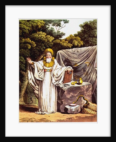 Arch-Druid in his full Judicial Costume by Charles Hamilton Smith