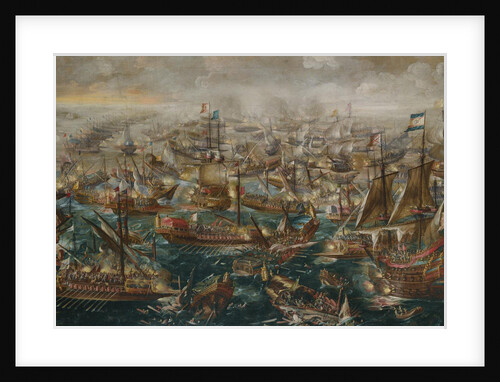 The Battle of Lepanto on 7 October 1571, 1640 by Andries van Eertvelt