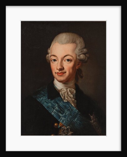 Portrait of Gustav III of Sweden, c. 1790 by Lorenz II Pasch