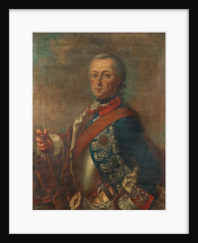 Portrait of Frederick II of Prussia (1712?1786) by Pieter Frederik De la Croix