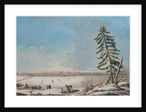 Saint Petersburg: View over the Neva River, Early 1800s by Anonymous