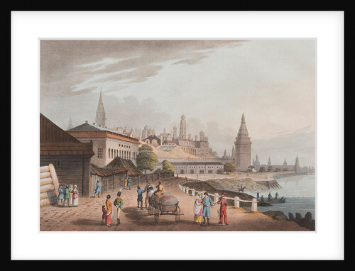 The Moscow Kremlin, 1816 by Robert Bowyer
