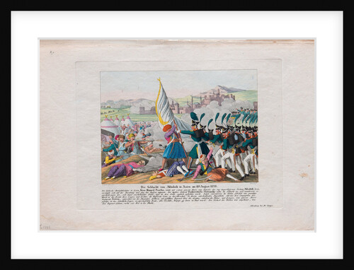 The storming the Akhaltsikhe fortress on August 27, 1828, c. 1830 by August Friedrich Andreas Campe