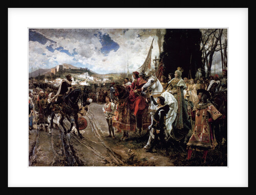 The Capitulation of Granada, 1882 by Francisco Pradilla y Ortiz
