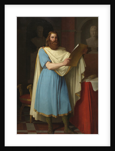 Alaric II, Visigothic King, 1856 by Carlos María Esquivel y Rivas