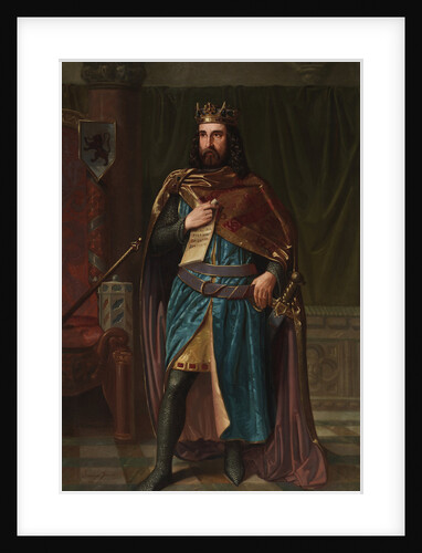 Bermudo II of León, 1851 by Jerónimo Fresno
