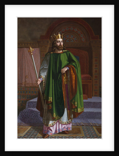 García I of León, 1852 by Mariano de la Roca y Delgado
