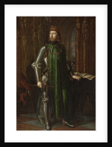 King John I of Castile, 1848 by Vicente Arbiol y Rodríguez