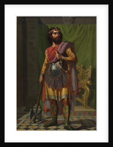 Sisebut, Visigothic King, 1854 by Mariano de la Roca y Delgado