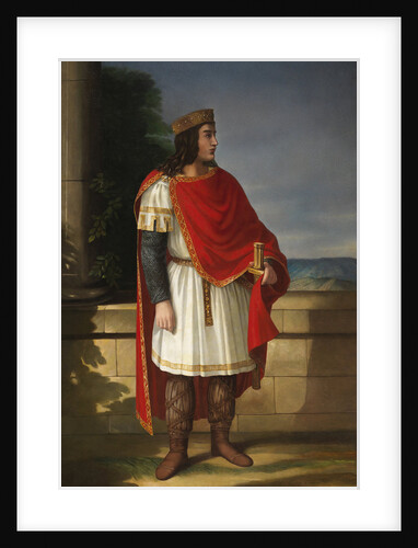 Suintila, Visigothic King, Mid of the 19th century by Manuel Miranda y Rendón