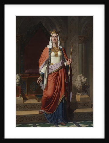 Queen Urraca of León and Castile, 1857 by Carlos Múgica y Pérez