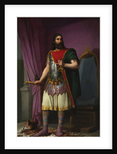 Egica, Visigoth King, 1853 by Carlos María Esquivel y Rivas