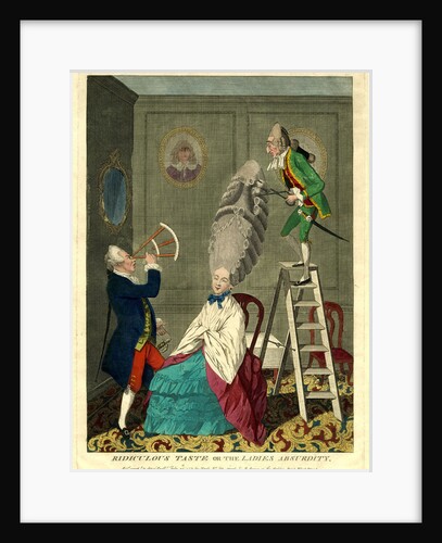 Ridiculous taste or the ladies absurdity, 1771 by Matthew Darly