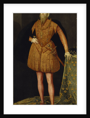 Portrait of the King Eric XIV of Sweden, 1561 by Steven van der Meulen