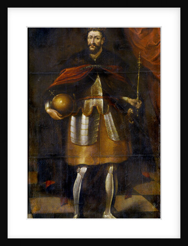 Portrait of King Wladyslaw II. Jagiello, 1677 by Jan Trycjusz