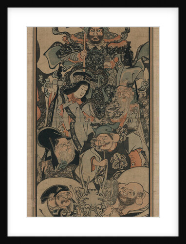 Seven Lucky Gods, 1843-1845 by Utagawa Kuniyoshi