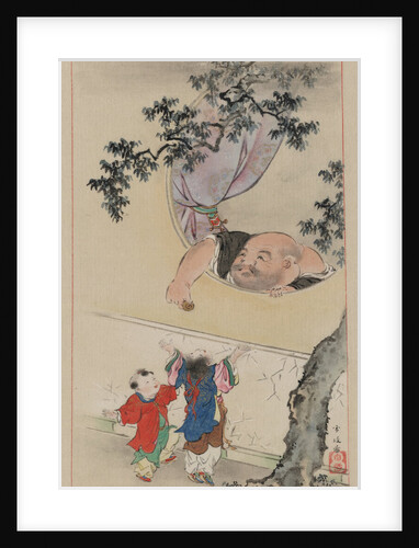 Hotei, 1878 by Settei Hasegawa