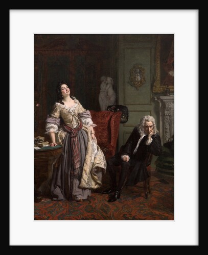 Alexander Pope declared his love to Lady Mary Wortley Montagu, 1852 by William Powell Frith
