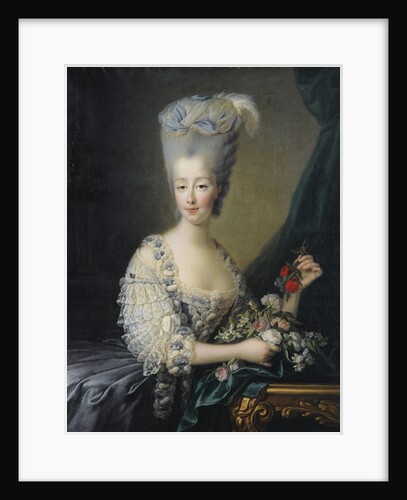 Princess Maria Theresa of Savoy, Countess of Artois by Jean-Baptiste André Gautier Dagoty