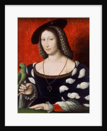 Portrait of Marguerite of Navarre, c. 1527 by Jean Clouet