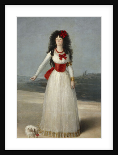 Portrait of María Cayetana de Silva, 13th Duchess of Alba, 1795 by Francisco de Goya