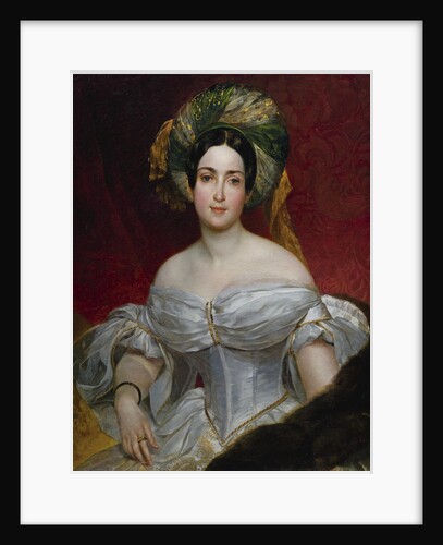 Portrait of Baroness Aurora Charlotta Demidova, née Stjernvall, 1837 by Karl Pavlovich Briullov