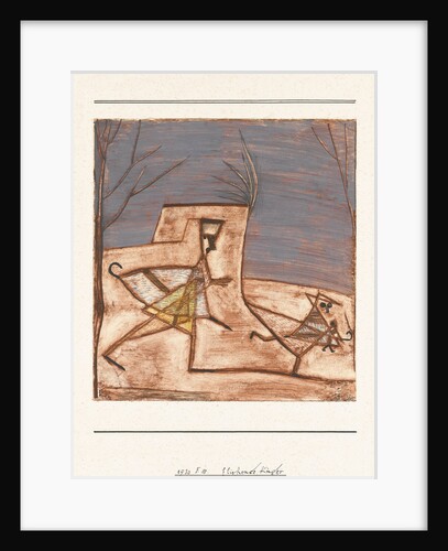 Fliehende Kinder (Children fleeing), 1930 by Paul Klee