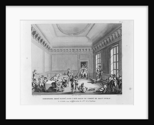 The Arrest of Robespierre on 27 July 1794, 1794 by Pierre Gabriel Berthault