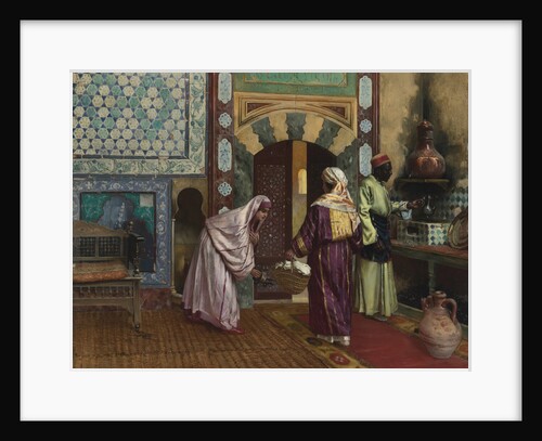 In the Hammam by Rudolf Ernst