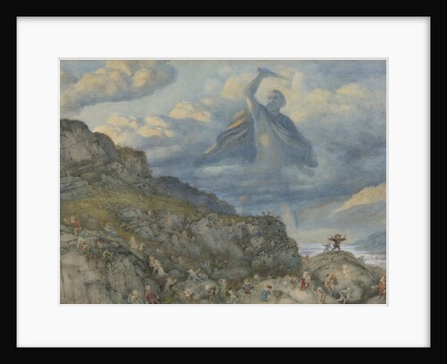 Thor and the Dwarves, 1878 by Richard Doyle