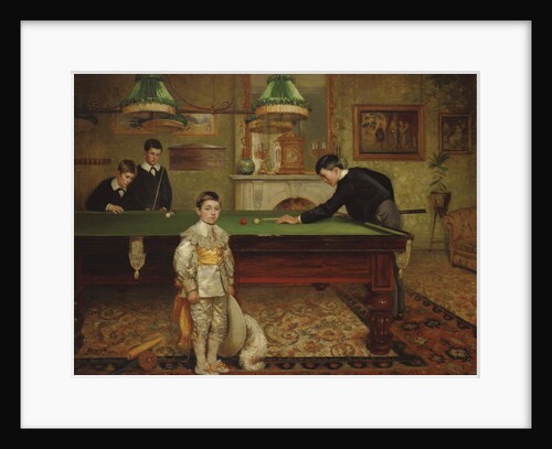 Billiard Room, 1902 by Albert William Holden