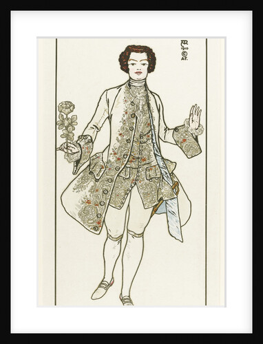 Costume Design for the opera Der Rosenkavalier (The Knight of the Rose) by Richard Strauss, 1910 by Alfred Roller
