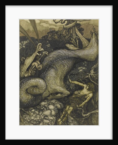 Sigurd the Dragon Slayer, 1901 by Arthur Rackham