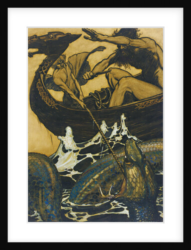 Illustration for The Edda by Arthur Rackham