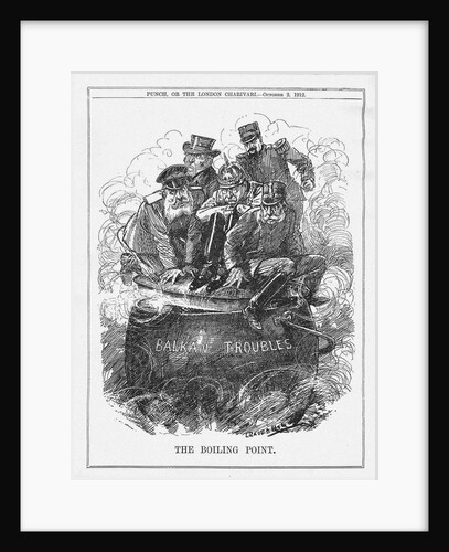 The Boiling Point. Punch Magazine, October 2, 1912, 1912 by Leonard Raven-Hill