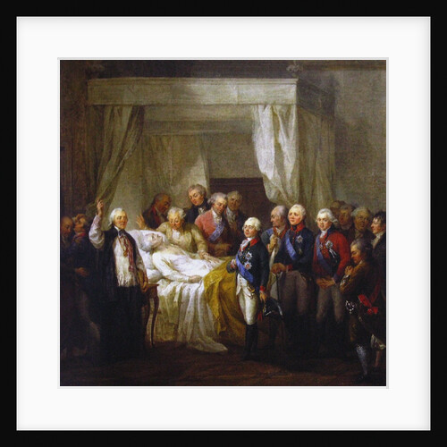The Death of Stanislaw II August Poniatowski, after 1798 by Marcello Bacciarelli