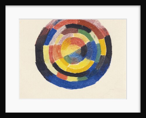 Color Wheel (Farbkreis), 1913-1914 by August Macke