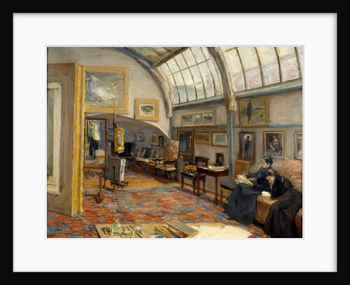Artists studio at the Brandenburger Tor in Berlin, 1902 by Max Liebermann