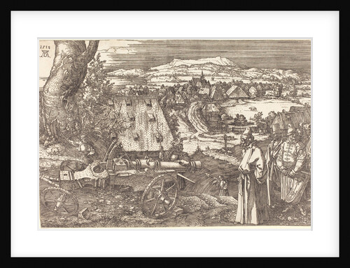 Landscape with a Cannon, 1518 by Albrecht Dürer